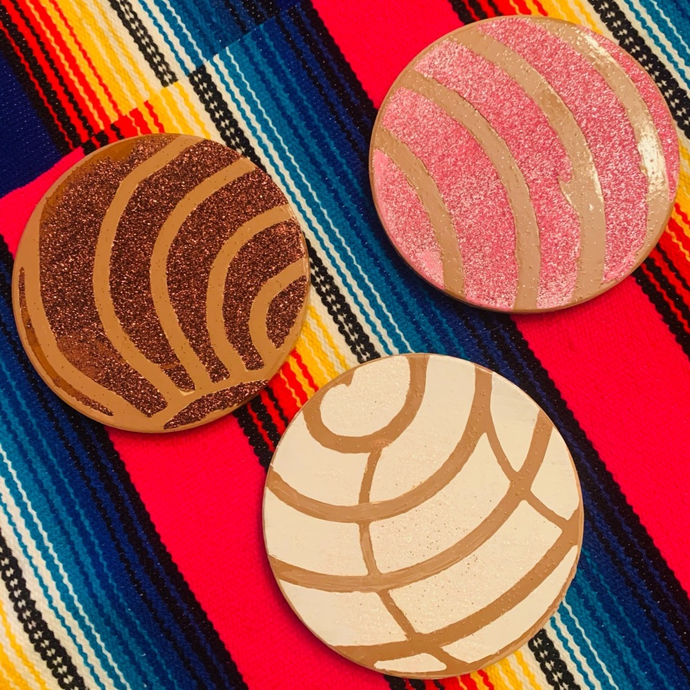 Ceramic Concha Coasters